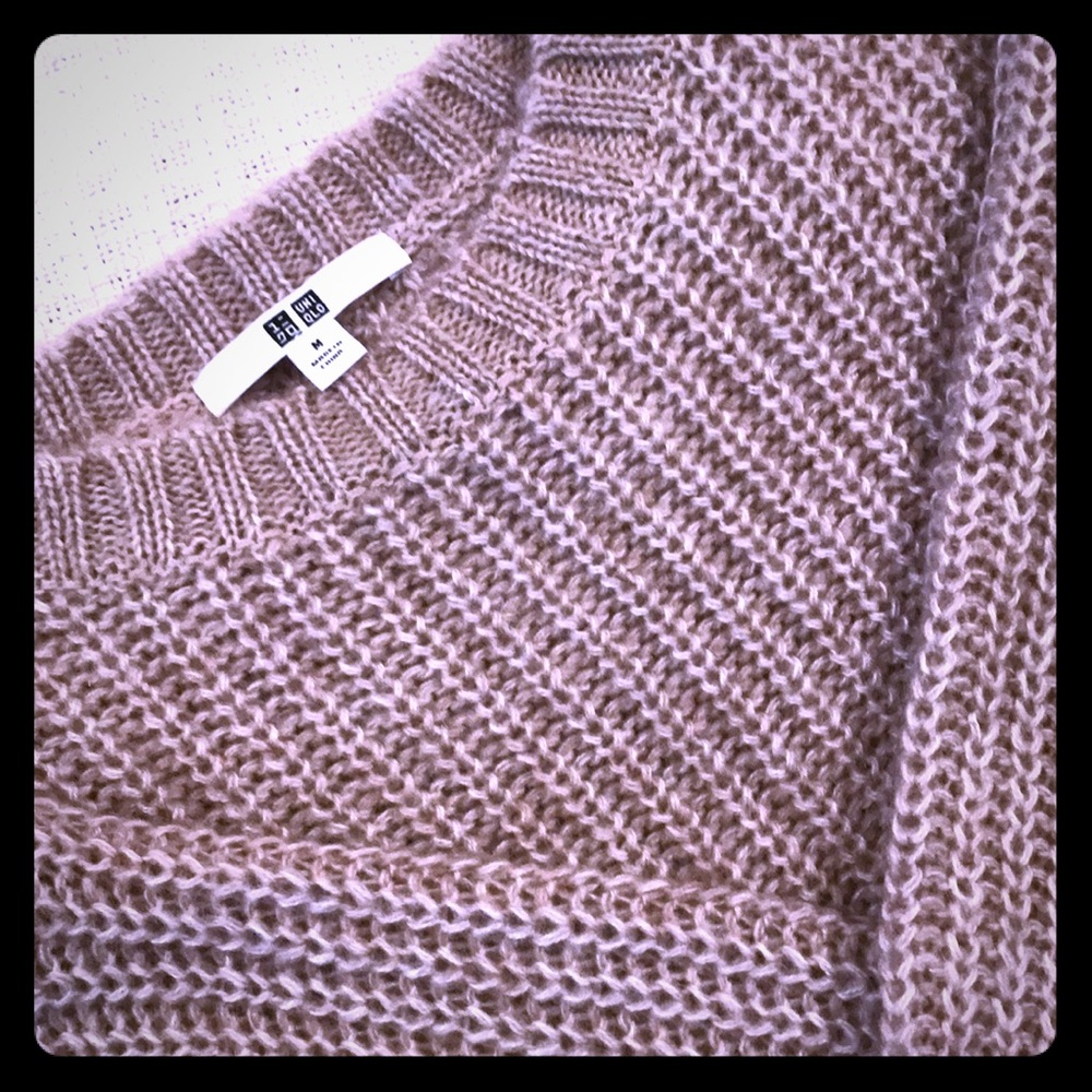 UNIQLO Chunky Sweater Oatmeal